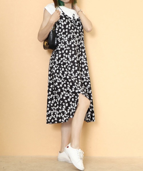 Miniministore（ミニミニストア）の「韓国キャミワンピース レディース 春秋夏（ワンピース・レディース・ブラック・FREE）」の13枚目の写真