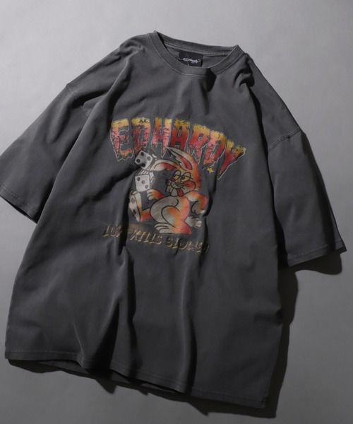 Ed Hardy(エドハーディー)の「Ed Hardy/エド・ハーディー ピグメント加工 ヴィンテージライク ロックプリント 半袖Tシャツ(Tシャツ/カットソー・メンズ・ブラック/グレー系その他/ブラック系その他2/ブラック系その他/ブラック系その他3/グレー系その他5/チャコール/グレー系その他2/グレー系その他3/グレー系その他4/グレー系/グレー系その他6/ブラック系その他5/グレー系その他7/ブラック系その他6/ブラック系その他4・M/L)」の10枚目の写真