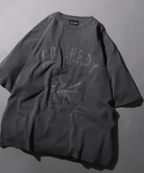 定価18000円50s エドハーディーed hardyタグ付き25インチ Ed Hardy エドハーディー オーバーサイズフルジップパーカー