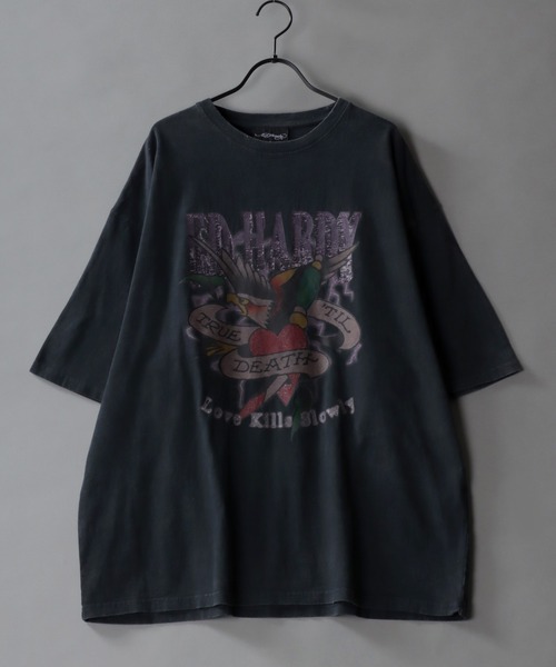 Ed Hardy(エドハーディー)の「Ed Hardy/エド・ハーディー ピグメント加工 ヴィンテージライク ロックプリント 半袖Tシャツ(Tシャツ/カットソー・メンズ・ブラック/グレー系その他/ブラック系その他2/ブラック系その他/ブラック系その他3/グレー系その他5/チャコール/グレー系その他2/グレー系その他3/グレー系その他4/グレー系/グレー系その他6/ブラック系その他5/グレー系その他7/ブラック系その他6/ブラック系その他4・M/L)」の20枚目の写真