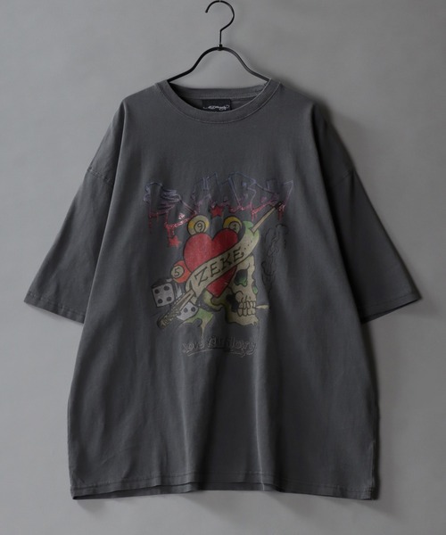 Ed Hardy(エドハーディー)の「Ed Hardy/エド・ハーディー ピグメント加工 ヴィンテージライク ロックプリント 半袖Tシャツ(Tシャツ/カットソー・メンズ・ブラック/グレー系その他/ブラック系その他2/ブラック系その他/ブラック系その他3/グレー系その他5/チャコール/グレー系その他2/グレー系その他3/グレー系その他4/グレー系/グレー系その他6/ブラック系その他5/グレー系その他7/ブラック系その他6/ブラック系その他4・M/L)」の18枚目の写真
