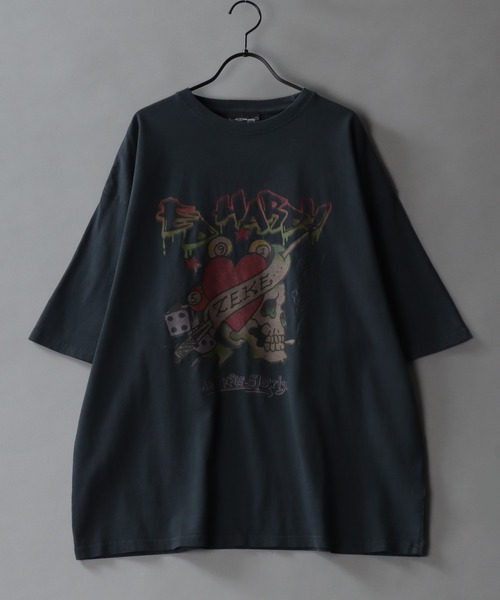 Ed Hardy(エドハーディー)の「Ed Hardy/エド・ハーディー ピグメント加工 ヴィンテージライク ロックプリント 半袖Tシャツ(Tシャツ/カットソー・メンズ・ブラック/グレー系その他/ブラック系その他2/ブラック系その他/ブラック系その他3/グレー系その他5/チャコール/グレー系その他2/グレー系その他3/グレー系その他4/グレー系/グレー系その他6/ブラック系その他5/グレー系その他7/ブラック系その他6/ブラック系その他4・M/L)」の17枚目の写真