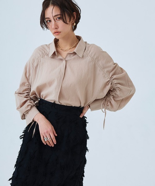 RASW（ラス）の「[RASW]フリンジIラインスカート（スカート・レディース・オフホワイト/ブラック・M/L）」の16枚目の写真