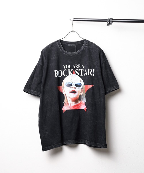 【セール】【Bl】ピグメントプリントTEE（Tシャツ/カットソー）｜Bling Leads（ブリングリーズ）