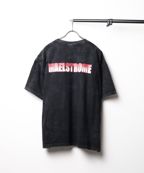 Bling Leads（ブリングリーズ）の「【Bl】ピグメントプリントTEE（Tシャツ/カットソー・メンズ・ブラック・FREE）」の7枚目の写真