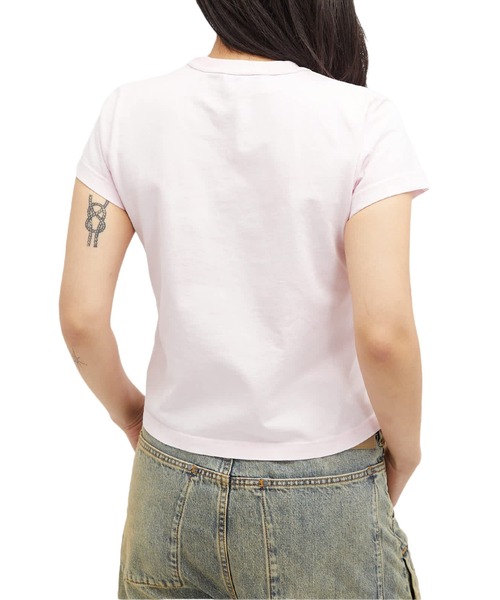 alexanderwang（アレキサンダーワン）の「WE LOVE OUR CUSTOMERS SHRUNKEN TEE W/BLEACH WASH（Tシャツ/カットソー・レディース・ピンク系その他・XS/S）」の4枚目の写真