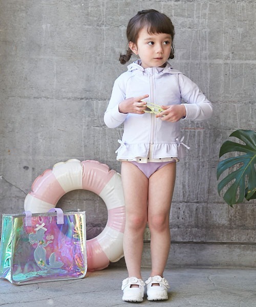 petit main（プティマイン）の「お花水抜きソールサンダル（サンダル・キッズ・アイボリー/ライトブルー/ピンク・16cm/17cm/18cm/19cm/15cm）」の21枚目の写真