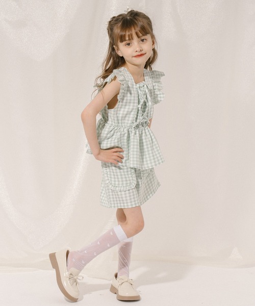 URBAN CHERRY(アーバンチェリー)の「【SEEM/シーム】フロントフリルポケットショートパンツ(その他パンツ・キッズ・ブルー/レッド/グリーン・110cm/150cm/120cm/140cm/130cm)」の13枚目の写真