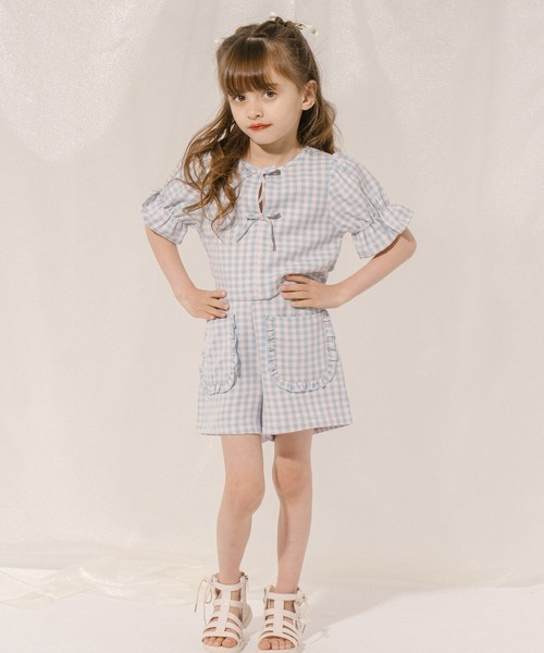 URBAN CHERRY(アーバンチェリー)の「【SEEM/シーム】フロントフリルポケットショートパンツ(その他パンツ・キッズ・ブルー/レッド/グリーン・110cm/150cm/120cm/140cm/130cm)」の10枚目の写真