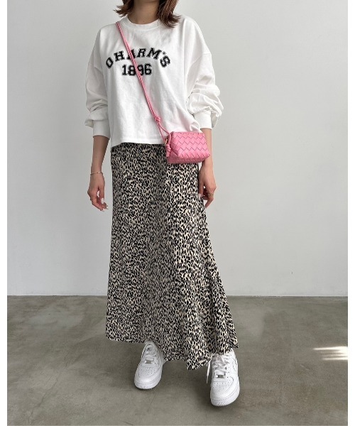 低身長レングス有】レオパード柄マーメイドスカート（スカート）｜DAIS
