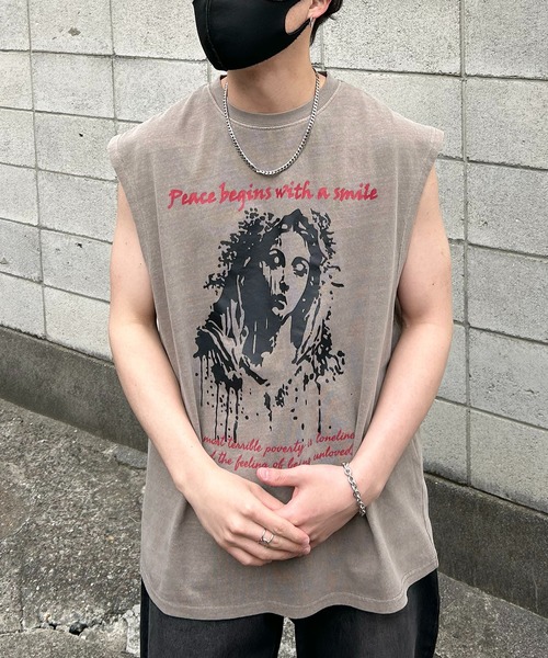 25SS ヴィンテージライク ピグメント加工 アメカジ風 レトロ