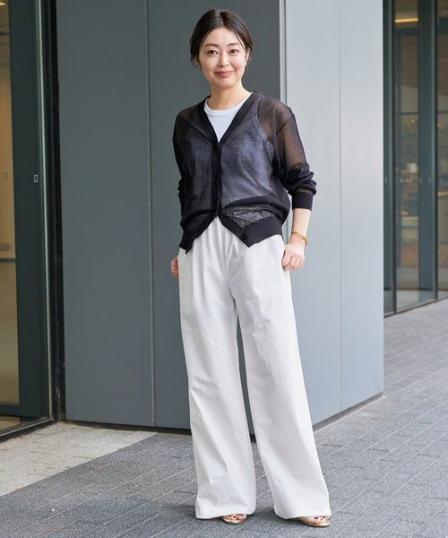 入荷なう セール】VOILE Vネック カーディガン（ニット/セーター トップス