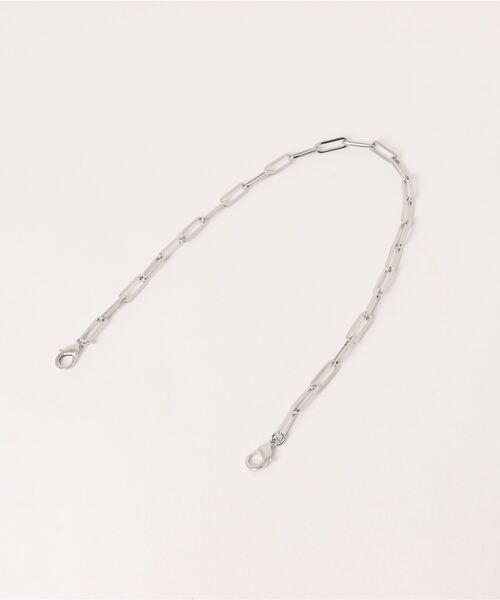 ADAM ET ROPE'（アダムエロペ）の「【SITA NEVADO(シタネバド)】CHAIN BAG（ハンドバッグ・レディース・シルバー・FREE）」の5枚目の写真