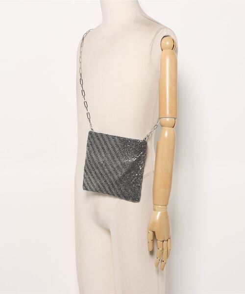 ADAM ET ROPE'（アダムエロペ）の「【SITA NEVADO(シタネバド)】CHAIN BAG（ハンドバッグ・レディース・シルバー・FREE）」の6枚目の写真