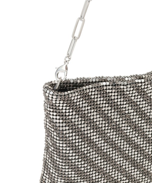 ADAM ET ROPE'（アダムエロペ）の「【SITA NEVADO(シタネバド)】CHAIN BAG（ハンドバッグ・レディース・シルバー・FREE）」の13枚目の写真