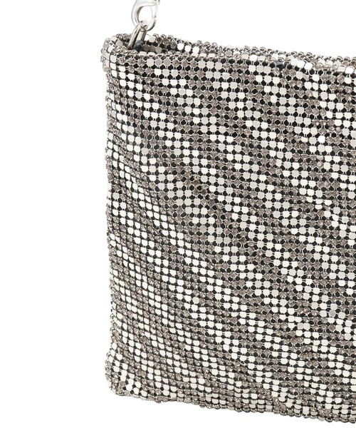 ADAM ET ROPE'（アダムエロペ）の「【SITA NEVADO(シタネバド)】CHAIN BAG（ハンドバッグ・レディース・シルバー・FREE）」の14枚目の写真