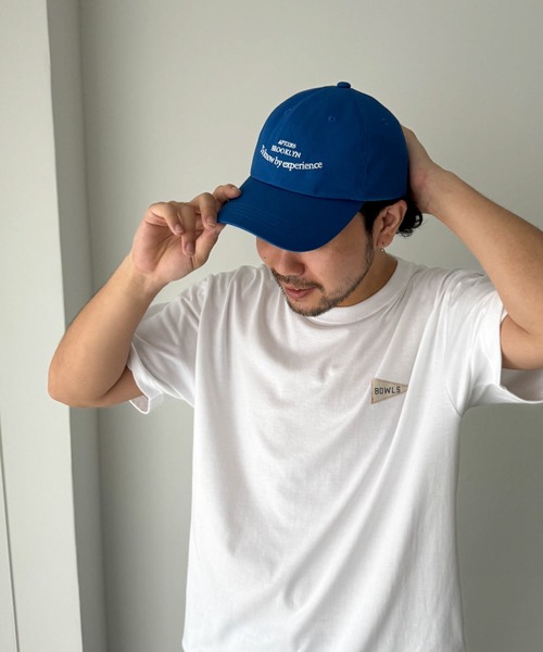 CANAL JEAN（キャナルジーン）の「Lakey Park　BROOKLYNロゴCAP（キャップ・レディース・ブルー・ONE SIZE）」の7枚目の写真