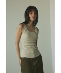 BLACK BY MOUSSY | back design cup camisole(バックデザインカップキャミソール)(キャミソール)