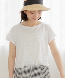 flower | メニーフリルティーズ(Tシャツ/カットソー)