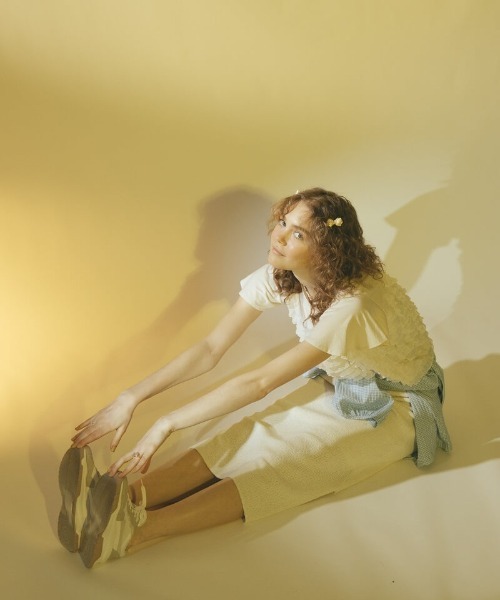 flower(フラワー)の「メニーフリルティーズ(Tシャツ/カットソー・レディース・ホワイト/アイボリー・FREE)」の5枚目の写真