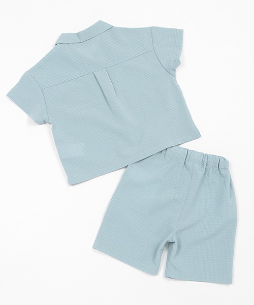 petit main(プティマイン)の「【AJUGA.リンク】セットアップ(キッズサイズ)(アンサンブル・キッズ・ライトベージュ/ライトブルー/ネイビー・80cm/90cm/100cm/110cm/120cm/130cm)」の22枚目の写真