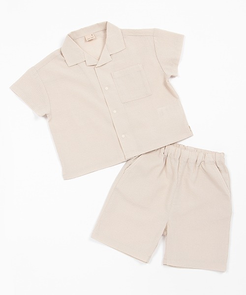 petit main(プティマイン)の「【AJUGA.リンク】セットアップ(キッズサイズ)(アンサンブル・キッズ・ライトベージュ/ライトブルー/ネイビー・80cm/90cm/100cm/110cm/120cm/130cm)」の21枚目の写真