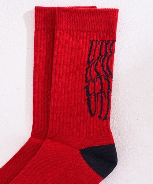 EFFECTEN（エフェクテン）の「mko12083-Utility SOX 24 ソックス（ソックス/靴下・メンズ・レッド系その他/ホワイト×グリーン・FREE）」の5枚目の写真