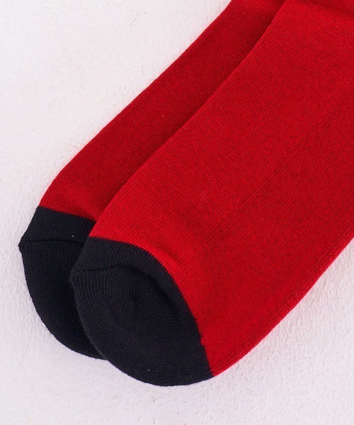 EFFECTEN（エフェクテン）の「mko12083-Utility SOX 24 ソックス（ソックス/靴下・メンズ・レッド系その他/ホワイト×グリーン・FREE）」の6枚目の写真