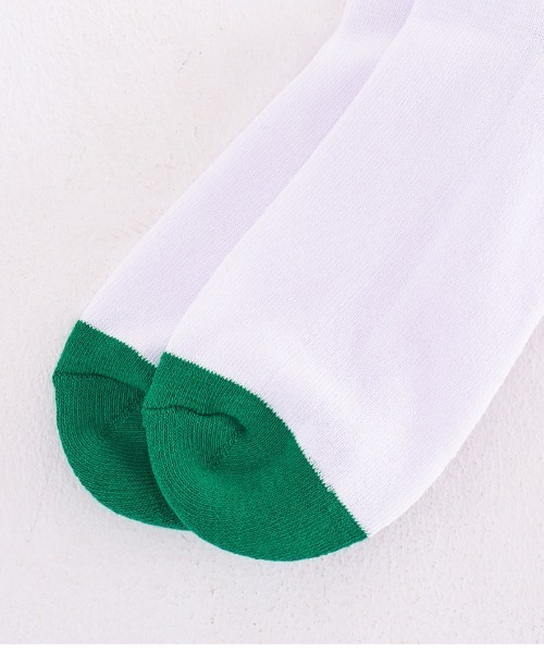 EFFECTEN（エフェクテン）の「mko12083-Utility SOX 24 ソックス（ソックス/靴下・メンズ・レッド系その他/ホワイト×グリーン・FREE）」の9枚目の写真