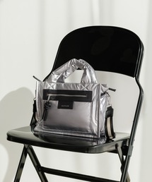 BAYFLOW | [500mlペットボトルが入る]パッファースクエアショルダー(ショルダーバッグ)