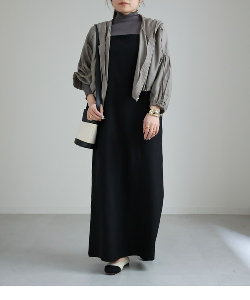 sakishimatokyo（サキシマトーキョー）の「キャミソールワンピース（ワンピース・レディース・ブラック・FREE）」の2枚目の写真