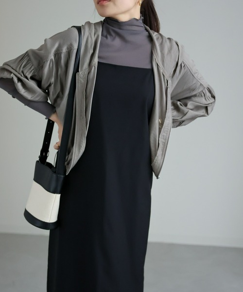 sakishimatokyo（サキシマトーキョー）の「キャミソールワンピース（ワンピース・レディース・ブラック・FREE）」の3枚目の写真