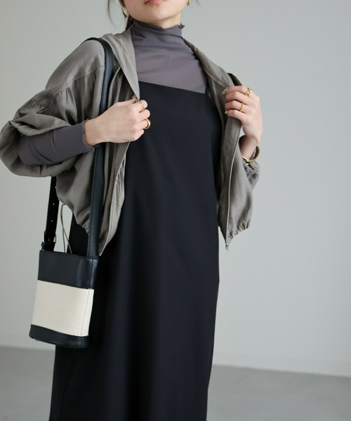 sakishimatokyo（サキシマトーキョー）の「キャミソールワンピース（ワンピース・レディース・ブラック・FREE）」の6枚目の写真