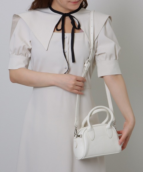 【関税＆送料込み】ChloAC Bracelet Handbag Lace Ladies ショルダーバッグ バッグ クロコ 型押し コンパクト