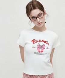 Fano Studios（ファノ ストゥディオズ）の「レタリング リボンプリントTシャツ FX24S121【Fano Studios】（Tシャツ/カットソー・メンズ）」