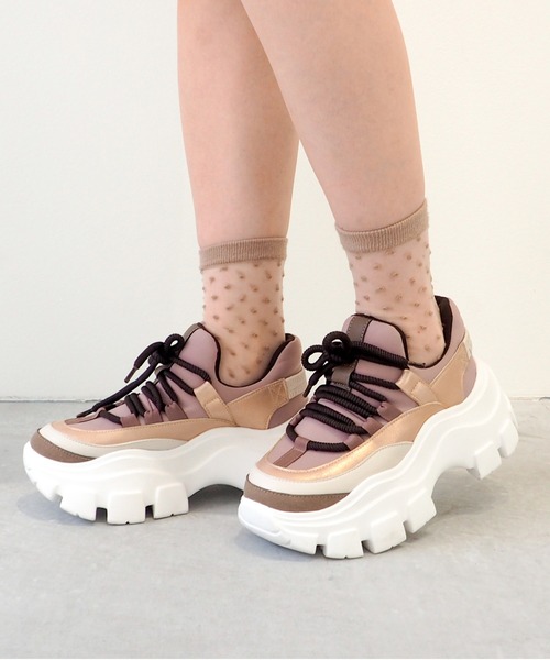 セール】厚底クッションスニーカー 8490089（スニーカー）｜by