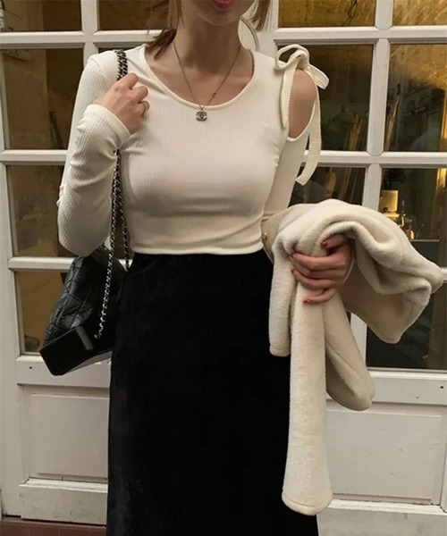 【セール/ブランド古着】長袖カットソー（Tシャツ/カットソー）｜by muni:r（バイ ムニール）のファッション通販 - ZOZOUSED