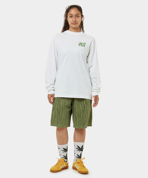 HUF(ハフ)の「MOVEMENT LS TEE / HUF ハフ Tシャツ 長袖 ロンT(Tシャツ/カットソー・メンズ・ホワイト/ブラック・XX-LARGE/X-LARGE/LARGE/MEDIUM/SMALL)」の10枚目の写真