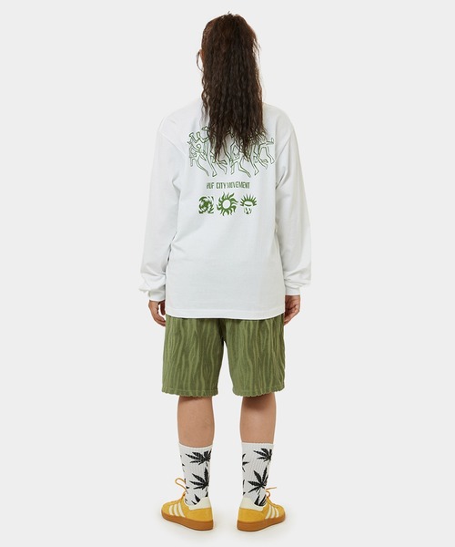 ☆HUF（ハフ）☆ ACTION HERO L/S TEE   (長袖シャツ） HUF tシャツ 「HUF」ハフ 40HUF 97 L/S TEE 長袖 ロングスリーブ