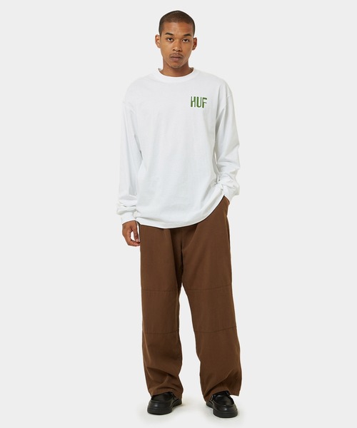 HUF(ハフ)の「MOVEMENT LS TEE / HUF ハフ Tシャツ 長袖 ロンT(Tシャツ/カットソー・メンズ・ホワイト/ブラック・XX-LARGE/X-LARGE/LARGE/MEDIUM/SMALL)」の12枚目の写真