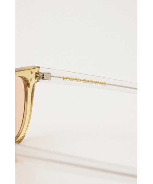 RODEO CROWNS WIDE BOWL(ロデオクラウンズワイドボウル)の「CLEAR FLAME SUNGLASSES(サングラス・レディース・ブラック/ライトブルー/ライトイエロー・FREE)」の18枚目の写真