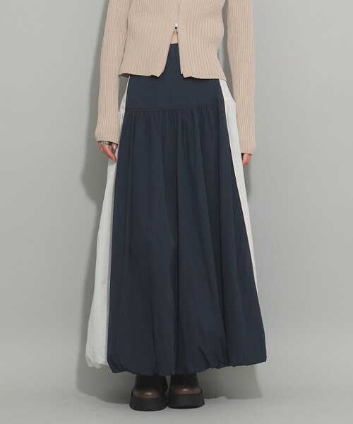 Ray BEAMS（レイビームス）の「サイドライン バルーン スカート（スカート・レディース・レッド/ネイビー・1/0）」の20枚目の写真