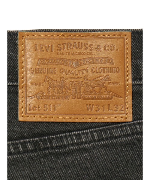 Levi's(リーバイス)の「Levi's/リーバイス WARM JEANS 511(TM) スリムフィット ブラック FINALLY(デニムパンツ・メンズ・ブラック・W29 L32/W28 L32/W36 L32/W34 L32/W33 L32/W32 L32/W31 L32/W30 L32)」の11枚目の写真