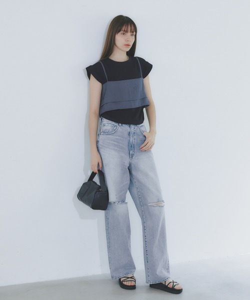 BARRETTA（バレッタ）の「スクエアハンドバッグ（ハンドバッグ・レディース・ブラック/ホワイト・FREE）」の8枚目の写真