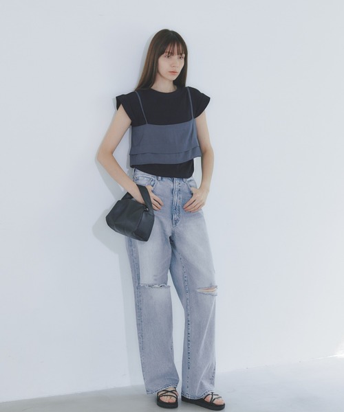 BARRETTA（バレッタ）の「スクエアハンドバッグ（ハンドバッグ・レディース・ブラック/ホワイト・FREE）」の9枚目の写真