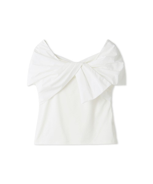 【新品未使用】CELFORD セルフォード♪リボンデザインカットプル WHT CELFORD（セルフォード）の「リボンデザインカットプル（Tシャツ