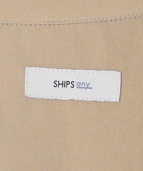 SHIPS any（シップス エニィ）の「SHIPS any: 〈洗濯機可能〉ビスコース モザイクツイル ライト オープンカラー シャツ◇（シャツ/ブラウス・メンズ・オリーブ/ベージュ/ネイビー・SMALL/MEDIUM/LARGE/X-LARGE）」の12枚目の写真
