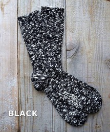 Put on socks（プットオンソックス）の「【Put on socks プットオンソックス】"Grain"グレイン　コットンリネンジャンボスラブソックス（ソックス/靴下）」