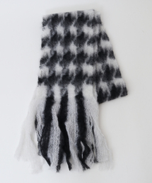 ティアラ　カシミヤチェックストール QUEENHEAD カシミヤ 100% チェック ストール レディース