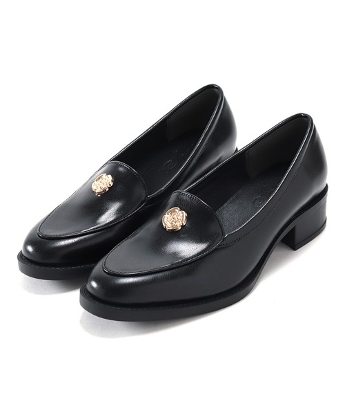 ローファー(黒) プラダ PRADA ローファー オックスフォード トライアングルロゴ